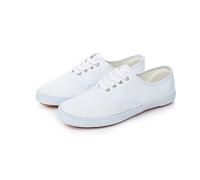 Chaussures blanches décontractées pour hommes et femmes, couples, chaussures en toile simples à la mode, semelle en caoutchouc, chaussures de travail d'atelier, chaussures d'exercice du matin