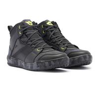 Chaussures de moto Dainese Suburb D-WP - noir camo-jaune acide (49J)