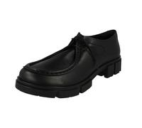Chaussures Bout En Cuir Clarks Teala Wally À Lacets Chunky Femme, Type Robe