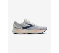BROOKS Femme Adrenaline GTS 24 Sneaker, Grey Blue Ribbon Peach, 37.5 EU