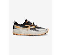Chaussures Brooks Cascadia 18 Medium noir blanc orange - 41