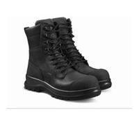 Carhartt Detroit 8 inch Rugged Flex Waterproof S3 Work Boot, Chaussures de Construction Homme, Noir, 47 EU