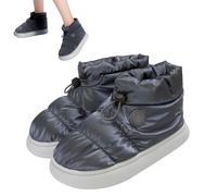 Chaussures chauffantes - Chaussures isolantes électriques rechargeables unisexes pour homme, chauffe-pieds électriques, chaleur thermique des pieds, fournitures de maison, indispensable pour l'hiver