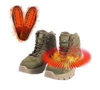 Chaussures chauffantes rechargeables - Chaussures de sport avec contrôle de la température | Chaussures chauffantes électriques avec grande batterie de 4000 mAh, réglage de la température
