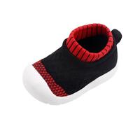 Chaussures chaussettes pour bébés, chaussures de marche, pantoufles antidérapantes pour bébés, à enfiler pour garçons et filles