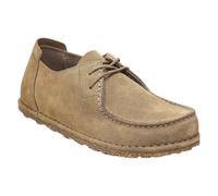 chaussures chaussures Birkenstock Cuir de daim en dentelle utti - taupe grise GREEN 44