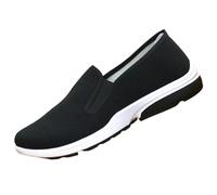 Chaussures chinoises traditionnelles de Pékin pour Kung Fu Arts martiaux légères et souples en maille respirante pour activités intérieures et extérieures Semelle en caoutchouc antidérapante Tai Chi
