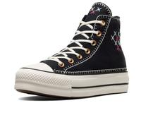 Converse Chaussures Femme Chuck Taylor All Star Platform Lift A08731c Crafted Stitching Noir 36