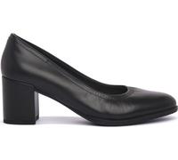 Clarks Mixte Freva55 Court Shoes, Black Leather, 38 EU