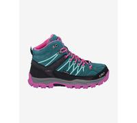 Chaussures CMP Kids Rigel Mid WaterProof bleu vert rose junior - 39