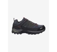 Chaussures CMP Rigel Low gris foncé noir rouge - 45
