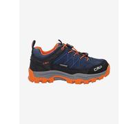 Chaussures CMP Rigel Low WaterProof bleu marine orange enfant - 29