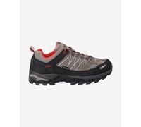 Chaussures CMP Rigel Low Waterproof gris foncé noir rouge - 47
