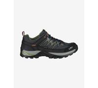 CMP Rigel Low Trekking Shoes WP Homme Chaussures de randonnée, Gris Vert Sauge Antracite Torba, 43 EU