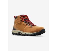 Chaussures Columbia Newton Ridge Plus II Suede Waterproof marron clair rouge - 46