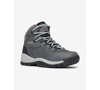 Columbia NEWTON RIDGE PLUS Chaussures Montantes De Randonnée Et Trekking imperméables Femme, Gris (Quarry x Cool Wave), 37 EU