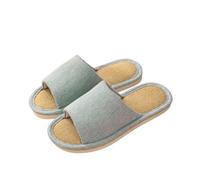 Chaussures compensées d'hiver pour femme avec semelle épaisse - Antidérapantes - Pour l'intérieur et l'extérieur - Pour la salle de bain - Avec semelle souple - Pointure 40, bleu clair, 38 EU