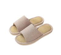 Chaussures compensées d'hiver pour femme avec semelle épaisse - Antidérapantes - Pour l'intérieur et l'extérieur - Pour la salle de bain - Avec semelle souple - Pointure 40, Rose, 36 EU