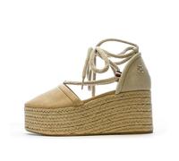 Chaussures compensées Marron Femme Tommy Hilfiger Linen 42