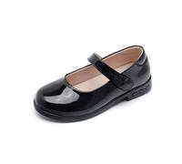 Chaussures Confortables pour Filles Usage Quotidien Spectacles Mariages Élégantes Tenues Décontractées Formelles Sneakers Enfant 3-16 Ans (Black1, 26 Toddler)