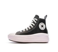 Converse A04831C Chuck Taylor All Star Move Platform Leather Homme Black/Black/White EU 38.5