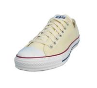 Chaussures Converse - All Star Ox Basse - Ecru - Textile - Adulte - Beige - Mixte - Plat - Lacets 41 1/2