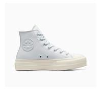 Chaussures CONVERSE Chuck Taylor All Star Lift Platform Luxe Workwear Bleu - Femme/Adulte - Textile - Plateau 40