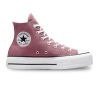 Converse - Sneakers compensées - Chuck Taylor All Star Lift Platform High Light Saddle/Natural Ivory pour Femme - Taille 37 - Rose Rose 37