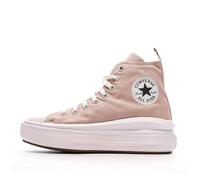 Chaussures Converse Chuck Taylor All Star Move pour Fille - Rose - Lacets - Textile 40