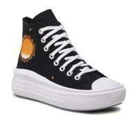 Chaussures CONVERSE Ctas Move Hi Noir - Femme/Adulte - Textile - Plat - Lacets 37,5