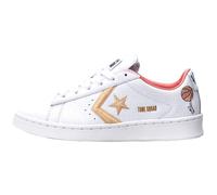 Chaussures CONVERSE Pro Leather OX Space Jam Blanc - Femme/Adulte - Lacets - Cuir - Plat 36