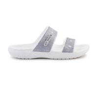 Chaussures Crocs Classic Blanc,Argent - Femme/Adulte - Synthétique 37