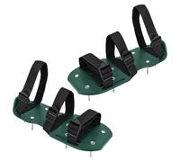 Chaussures d'aérateur de gazon flexibles avec tiges solides pour un ameublissement efficace du sol et du jardinage - En polystyrène permanent et en métal