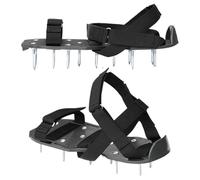 Chaussures d'aérateur de pelouse - Aérateur de sol Spike | Sandales aériennes de jardin | Un aérateur de desserrage du sol | Chaussures aérées à aiguilles réglables pour améliorer les