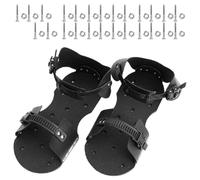 Chaussures d'aération pour pelouse avec construction en nylon renforcé, 13 pointes en acier pour un résultat professionnel, 2 crampons en nylon