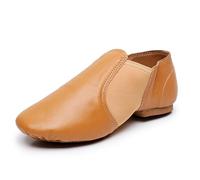 Chaussures Danse Jazz Cuir Semelle Souple, Souliers Filles Pratique Performance - Chaussures De Danse pour Cours Et Spectacles