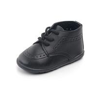 Chaussures d'apprentissage de la marche pour bébé - En cuir - Chaussures de princesse - Ballerines plates - Mary Jane - Semelle souple antidérapante - Chaussures en cuir - Chaussures pour bébé