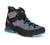Chaussures d'approche - AKU - W Rock DFS Mid GTX - Gris clair turquoise - Respirantes - Mixte 40