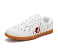 Chaussures d'arts Martiaux Respirantes pour Femmes - Chaussures de Taekwondo antidérapantes - Baskets de Sport Unisexes Kung Fu Taichi pour Exercices Quotidiens