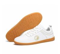 Chaussures d'arts Martiaux Traditionnels Chinois Taichi Kung Fu pour Hommes et Femmes - Chaussures d'entraînement légères et Respirantes pour Le karaté, Qi Gong Le Wing Chun