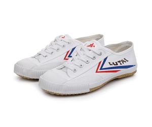 Chaussures d'arts Martiaux Unisexe Tai-Chi Baskets Shaolin Moine Chaussures d'arts Martiaux Mode Qigong Formateurs,Blanc,36 EU