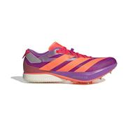 Adidas Chaussures de course à pointes Adizero Avanti XC Unisexe Violet/Orange/Argent Pointure 41 1/3