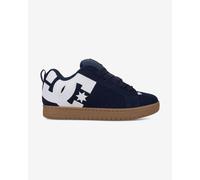 Chaussures DC Shoes Court Graffik bleu marine blanc - 46