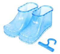 Chaussures de Bain de Pieds Bleu, Plastique, 1 Paire, Taille 12, 5cm