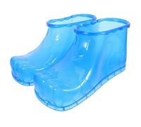 Chaussures de Bain de Pieds Massantes 1, Bleu 42, PVC | Semelle Antidérapante Texturée, Billes Intégrées, Conception Fermée Suspendre, Usage Maison