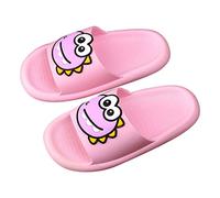 Chaussures de bain pour garçons et filles - Pantoufles originales - Nuages - Pantoufles légères - Pantoufles pour enfants - Antidérapantes - Pour l'été - Plage - Piscine pour appartement, Rose, 27