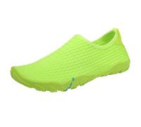 Chaussures de bain unisexes pieds nus pour homme et femme - Chaussures aquatiques - Séchage rapide - Chaussures de surf - Chaussures de trail - Chaussures de fitness avec semelle antidérapante, Vert D