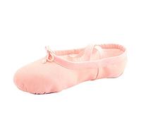 Chaussures de ballerine pour fille - Chaussons de ballet antidérapants avec sangles pré-cousues - Ballerines confortables - Facile à enfiler, PK1., 29 EU