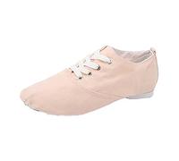 Chaussures de ballerines pour femmes : chaussures de danse d'été élégantes chaussures pieds nus ultra légères chaussures de jazz semelle souple chaussures en tissu entraîneur chaussures de sport
