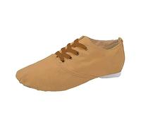 Chaussures de ballerines pour femmes : chaussures de danse d'été élégantes chaussures pieds nus ultra légères chaussures de jazz semelle souple chaussures en tissu entraîneur chaussures de sport